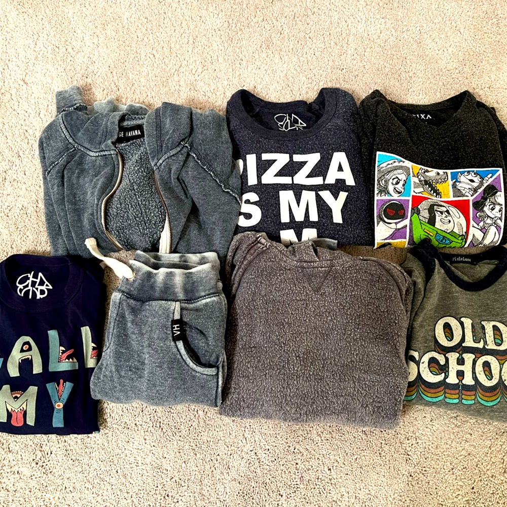 Boys 7/8 Fall/Winter Bundle: Chaser, Vintage Havana & Pixielane